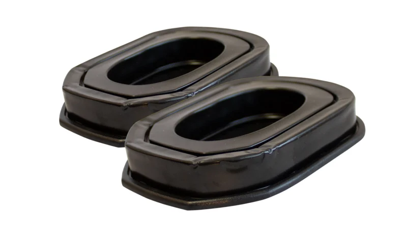 Walkers gel-filled replacement ear pad for Razor and Xcel series muffs, black