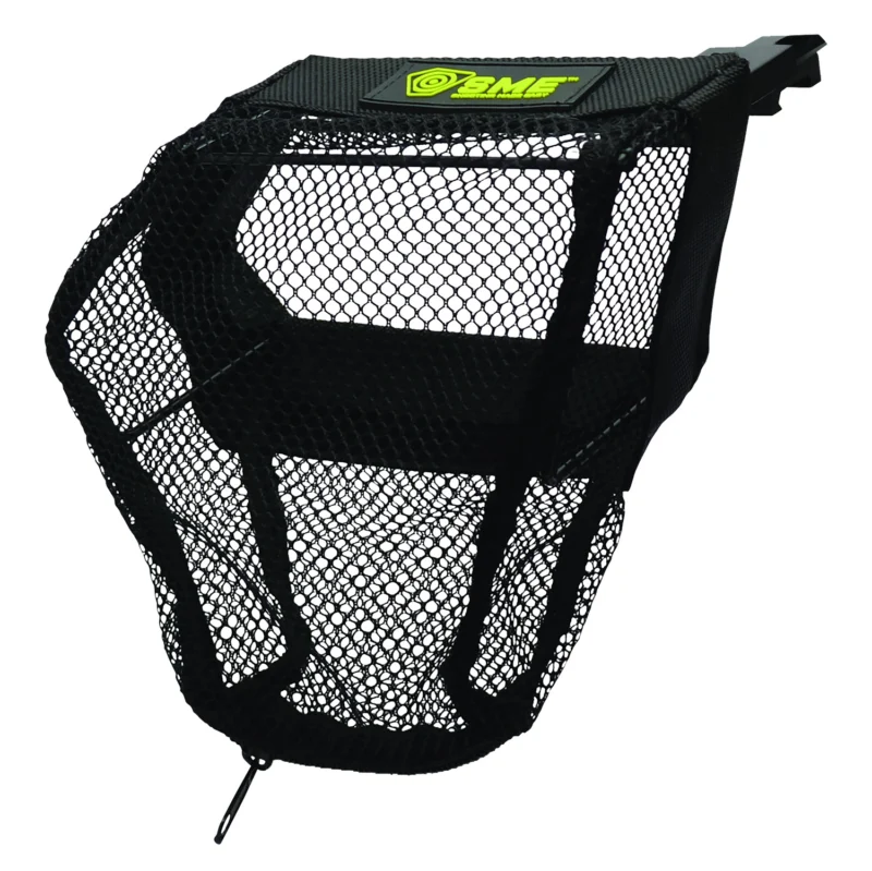 SME Brass Catcher black mesh for Picatinny rail holds up to 100 .223 casings