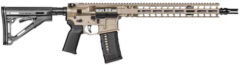 Radian Weapons Model 1 .223 Wylde 14.5in FDE carbine side view