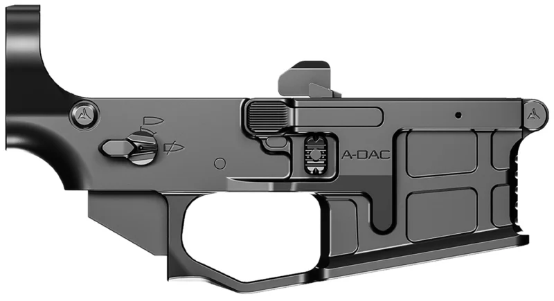 Radian Weapons A-DAC 15 billet AR-15 lower receiver in Radian Black with ambidextrous controls