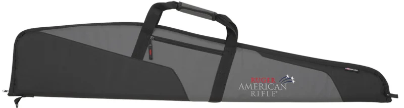 Allen Ruger American Rifle Case 46in Gray Endura fabric with foam padding and accessory pocket