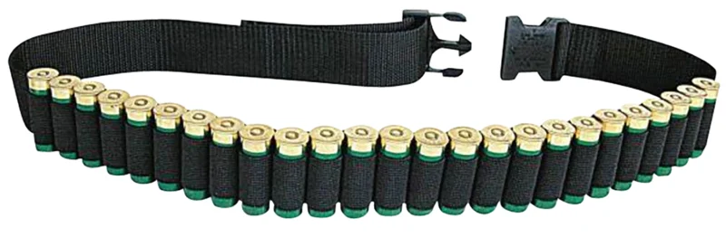 Allen 211 Shotgun Shell Belt 25-Round Black Cordura waist belt