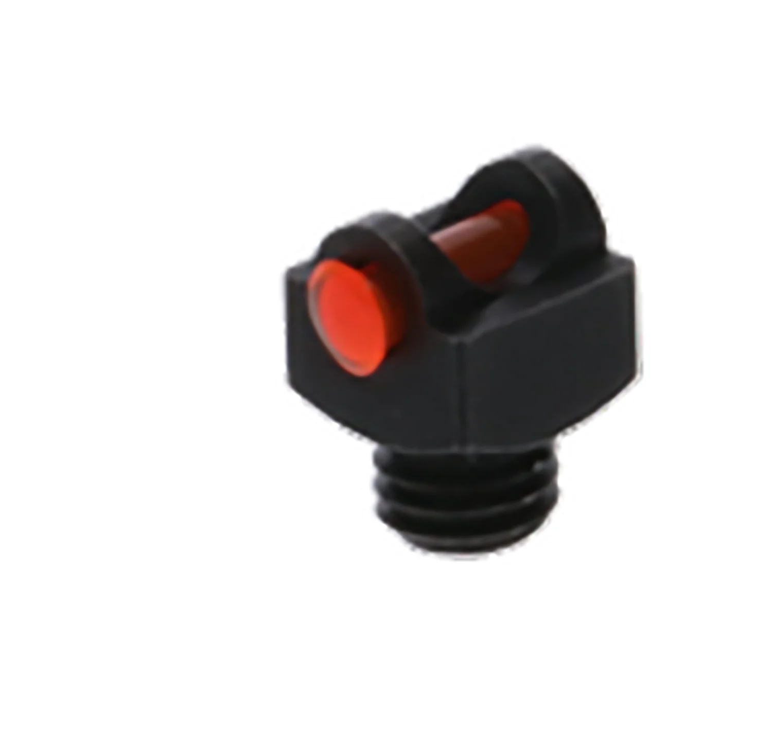 TruGlo StarBrite Deluxe TG954CR red fiber optic front sight 5-40 thread black housing