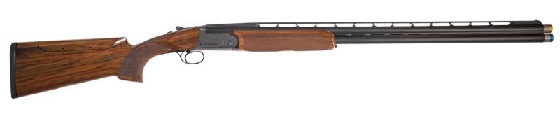 Rizzini BR110 Sporter-X 12 Gauge 32-inch over-under shotgun, matte gray finish and Turkish walnut stock