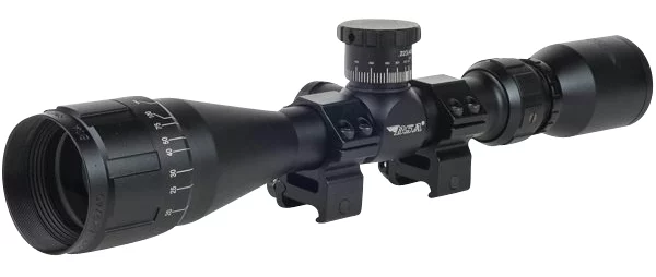 BSA Optics Sweet 223 AO 4-12x40mm rifle scope, matte black, 30/30 reticle