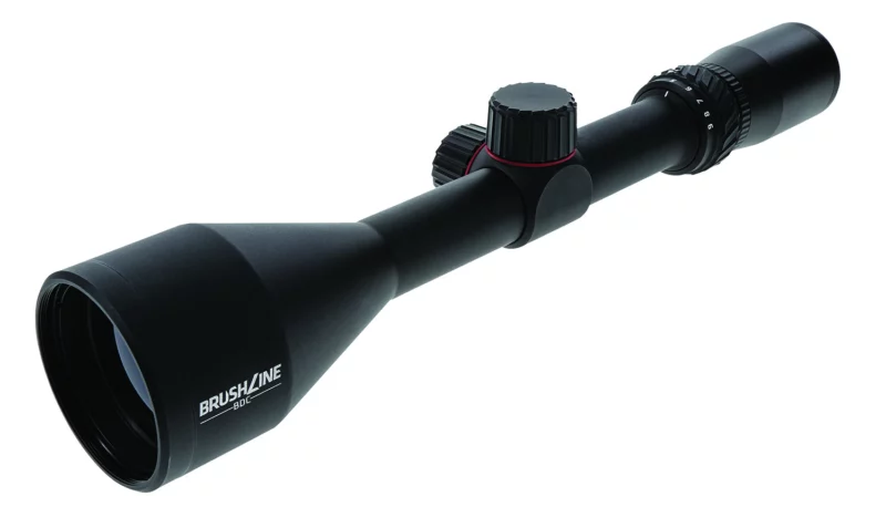 Crimson Trace Brushline 3-9x50 BDC rifle scope, 1-inch tube, matte black finish
