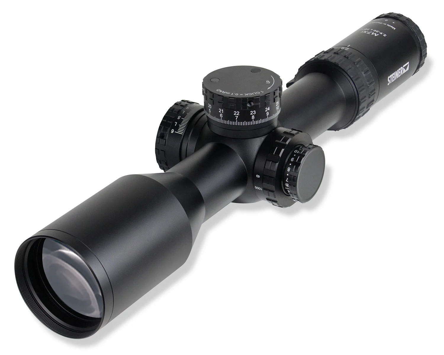 Steiner M7Xi 2.9-20x50mm riflescope with Tremor 3 reticle, 34mm tube
