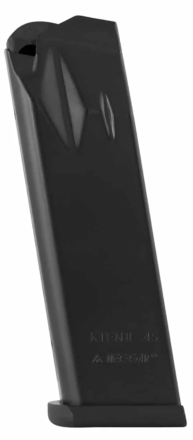 Mec-Gar MGK4514AFC 14-round .45 ACP magazine for Kimber Ten II, carbon steel with anti-friction coating