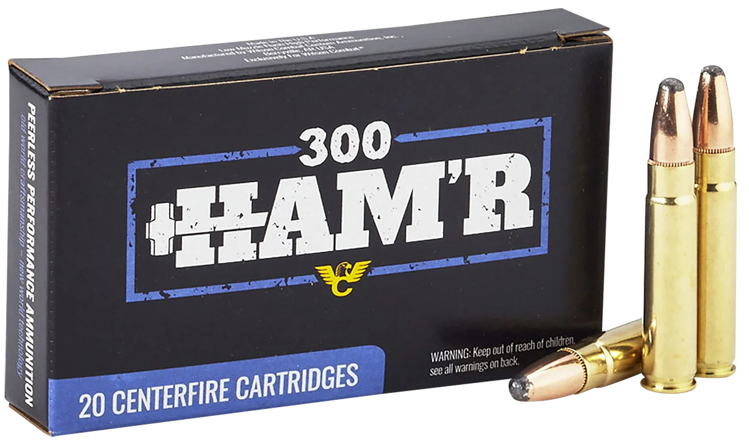 Wilson Combat .300 HAMR 130gr Speer Hot-Core ammunition 20-round box