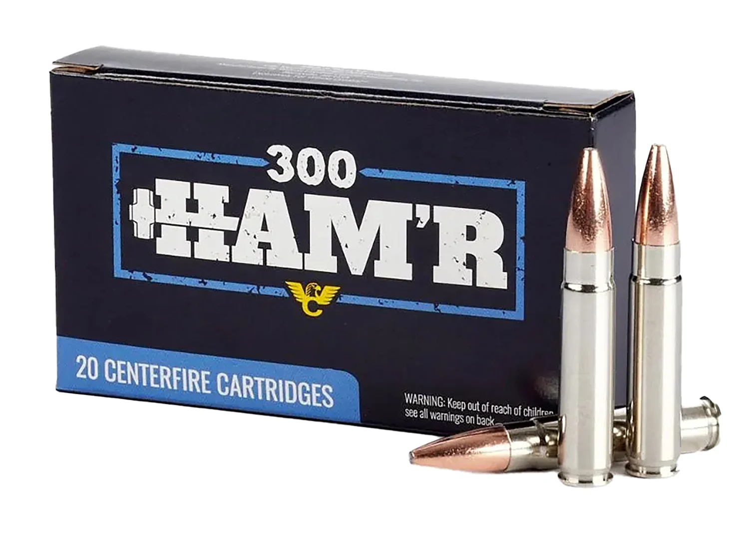 Wilson Combat A300HMR135HBN .300 HAM'R 135 gr Speer HAM'R Bonded ammunition box