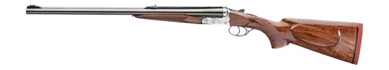 Rizzini Rhino Express double rifle, 23-inch chrome-lined barrel, Turkish walnut pistol-grip stock