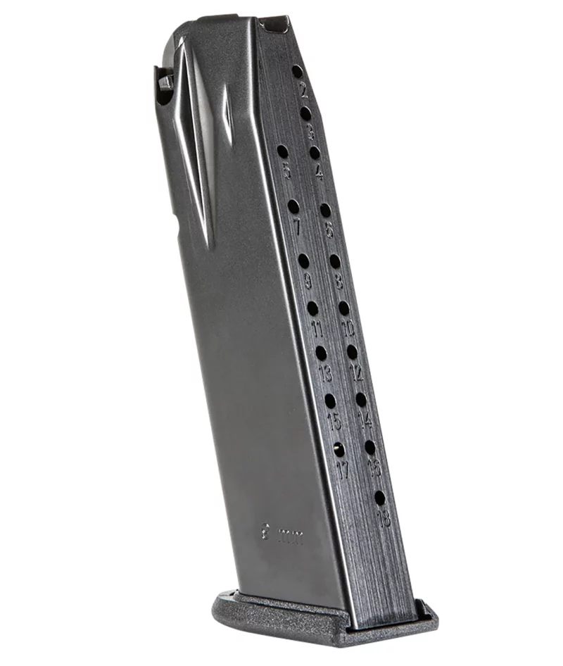 Walther PDP Full Size 18rd 9mm blued steel pistol magazine