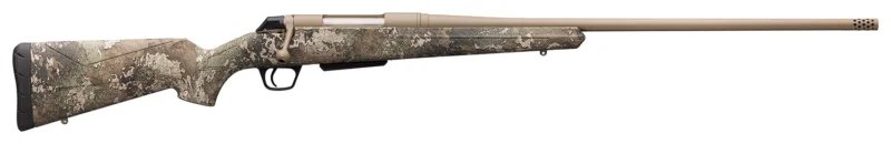 Winchester XPR 7mm-08 Rem 22-inch barrel TrueTimber Strata camo Flat Dark Earth muzzle brake
