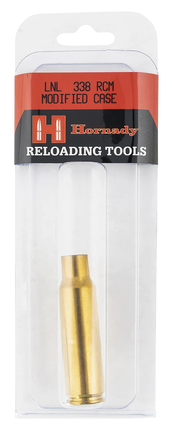 Hornady A338R Lock-N-Load A Series modified brass cases for 338 RCM reloading