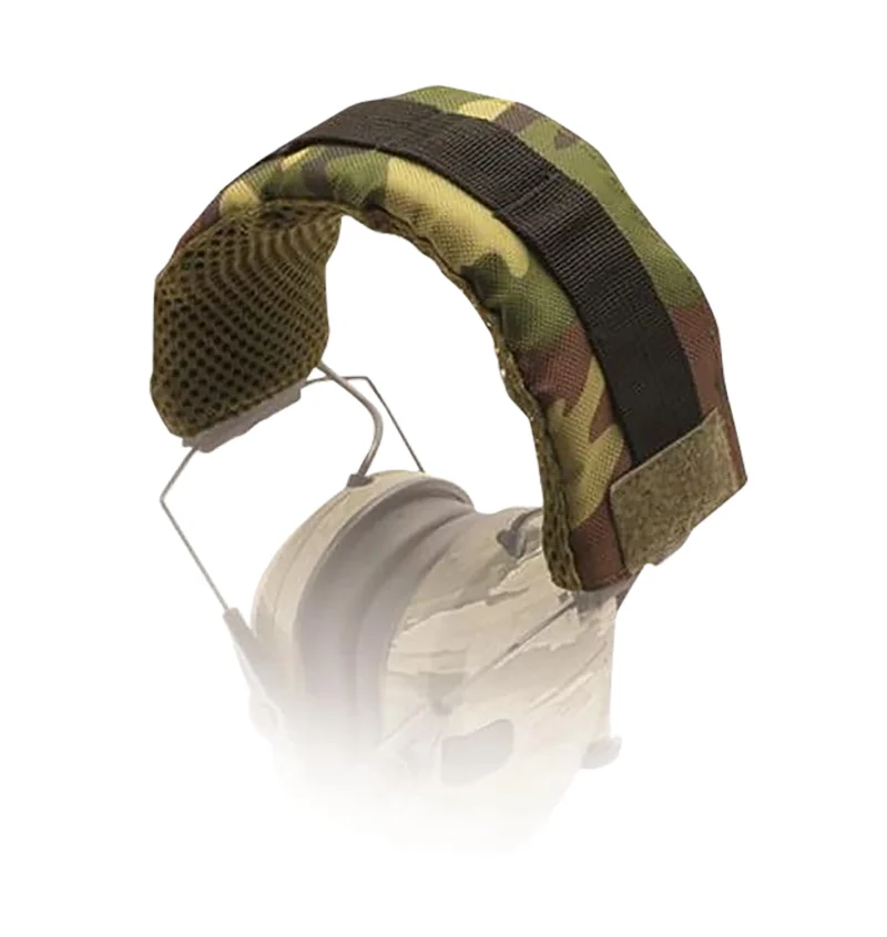 Walkers Razor headband wrap in camo with MOLLE webbing and Velcro closure