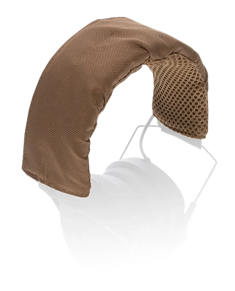 Walkers Razor Headband Wrap Coyote Brown durable nylon cool mesh padding hook and loop