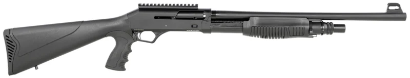 SDS Imports DSF12 Duo-Sys Force 12 Gauge 19in pump/semi-auto hybrid shotgun with pistol grip stock