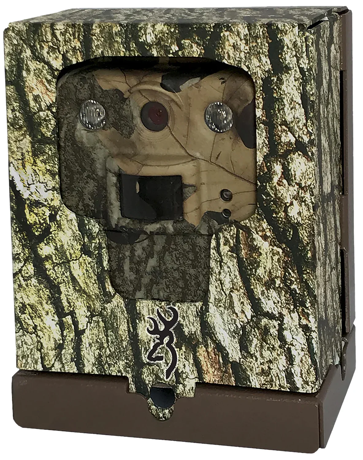 Browning Sub-Micro trail camera security box brown steel camouflage