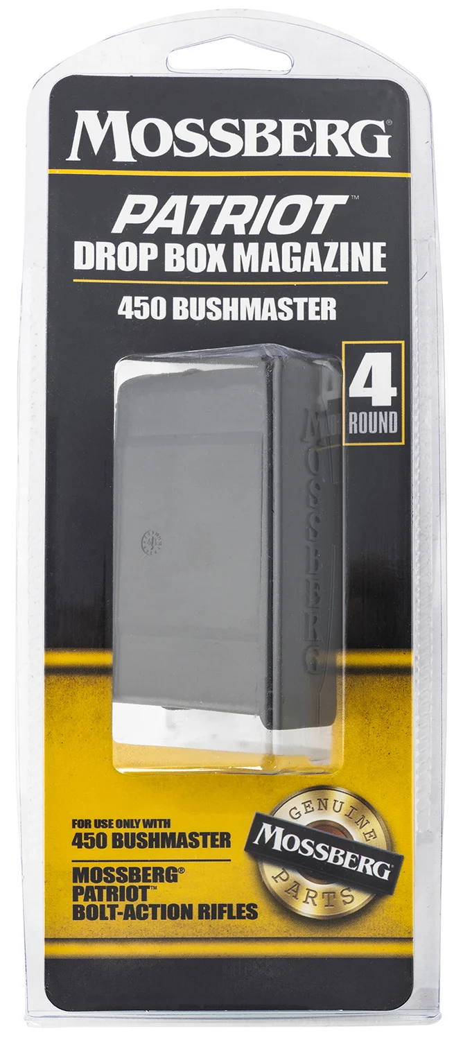 Mossberg Patriot 4-round black synthetic rifle magazine