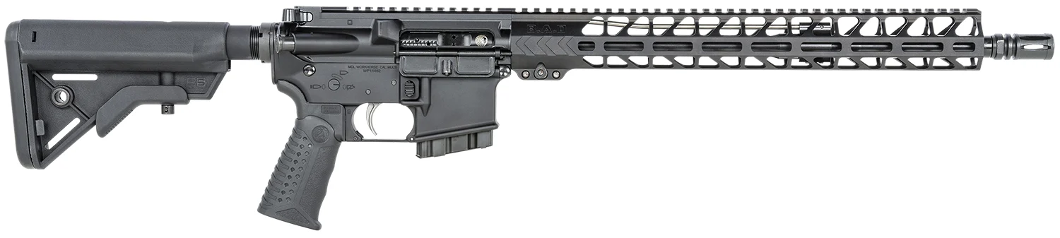 BATTLE ARMS DEVELOPMENT Workhorse 017-CA .223 Wylde 16-inch rifle black anodized