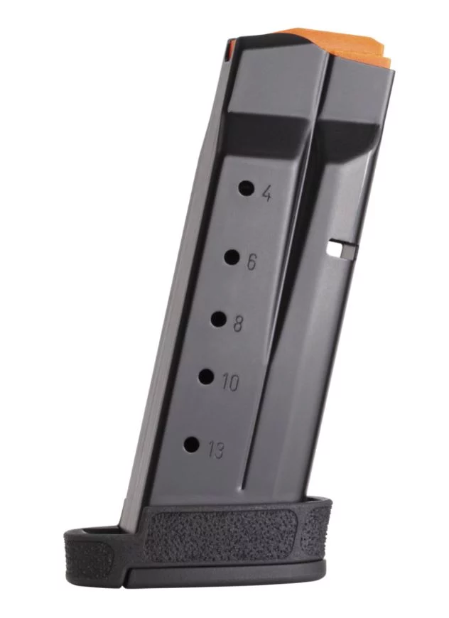 Smith & Wesson M&P Shield Plus 9mm magazine stainless steel black silver