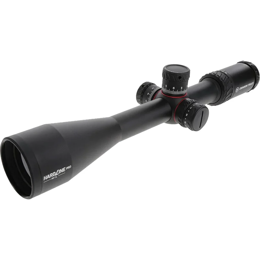 Crimson Trace Hardline Pro 4-16x50 riflescope with MR1-MIL illuminated reticle, 30mm tube, black finish