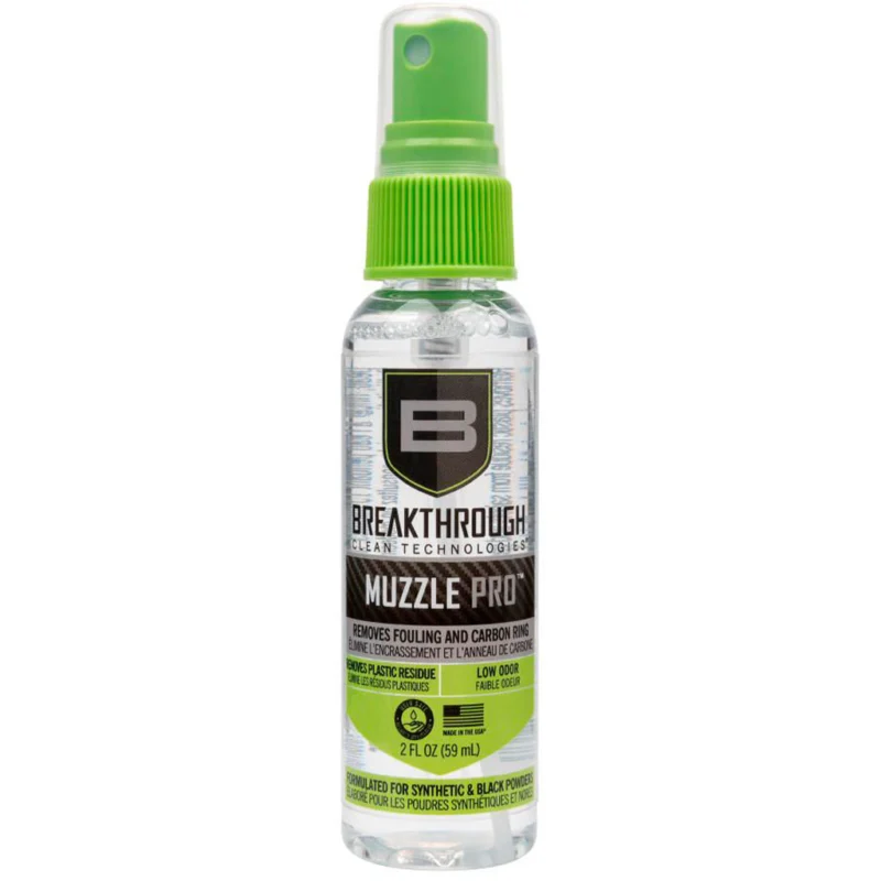 Breakthrough Muzzle Pro 2 oz pump spray bottle muzzleloader cleaner