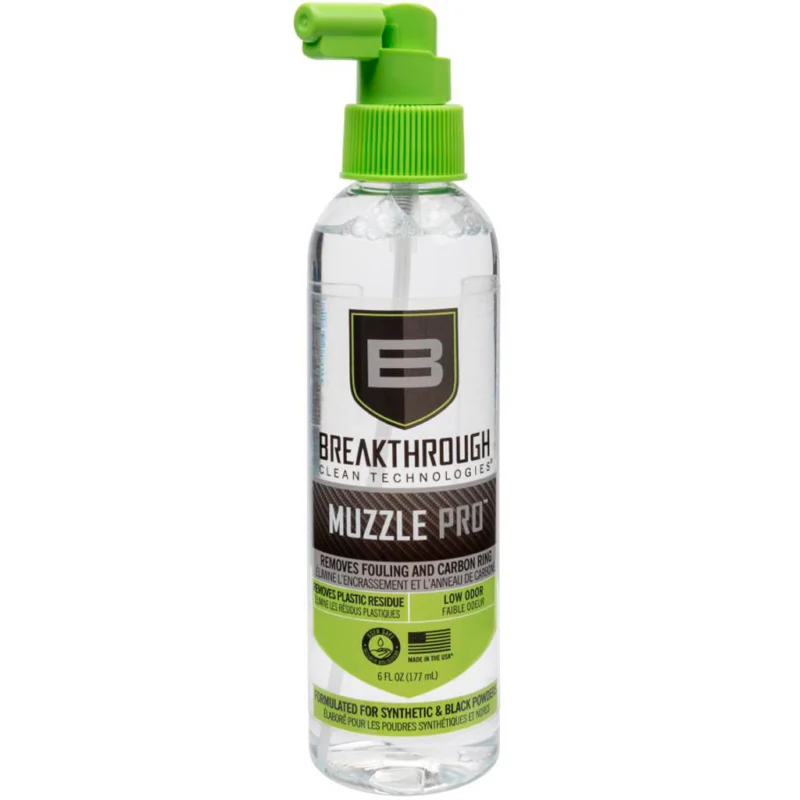Breakthrough Muzzle Pro 6 oz pump spray bottle firearm cleaner