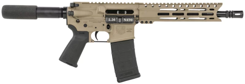 Diamondback DB15 AR Pistol 5.56 NATO 10-inch barrel Flat Dark Earth