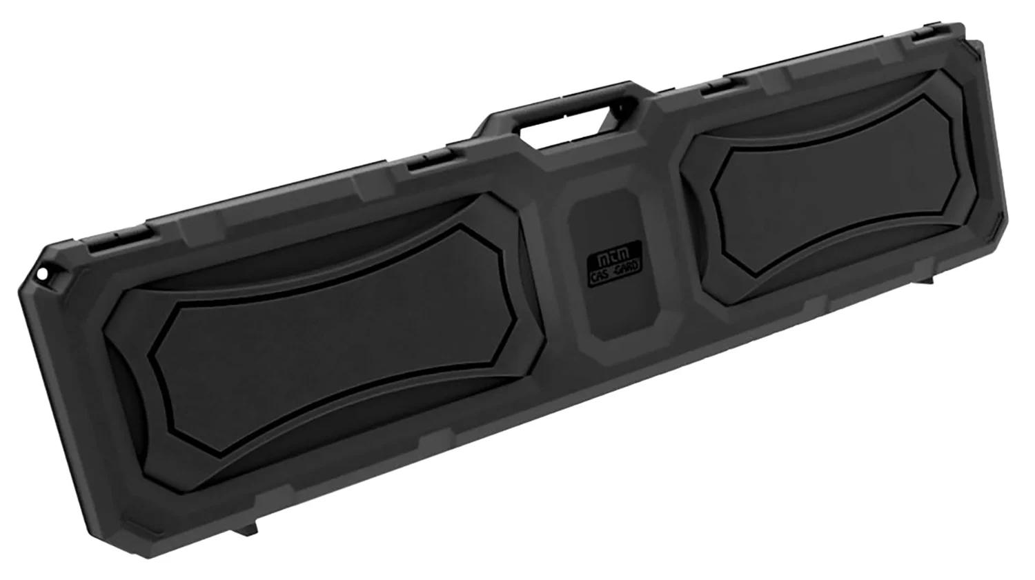 MTM Double Scoped Rifle Case 51 in Black - holds two scoped rifles