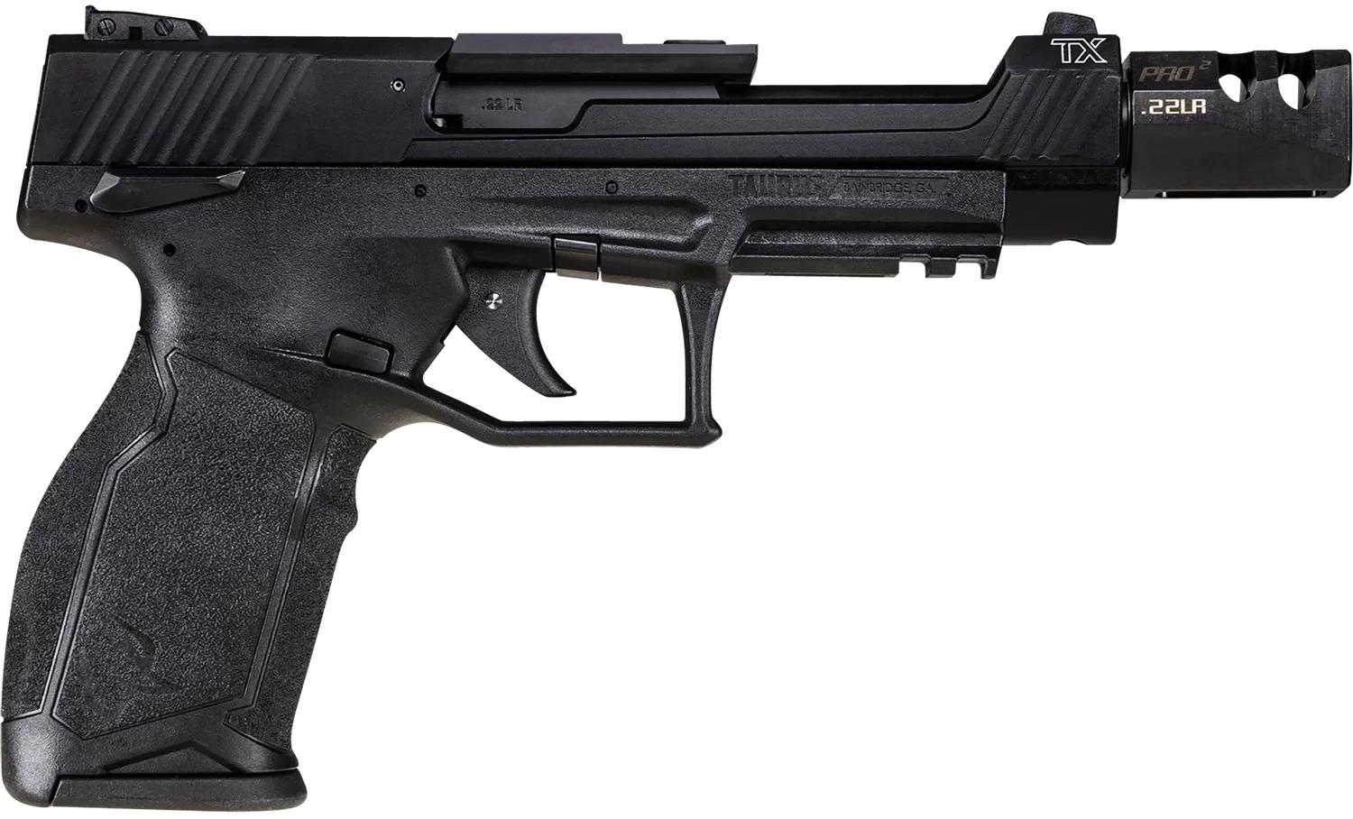 Taurus TX22 Competition SCR — .22 LR, Optic-Ready, Compensated