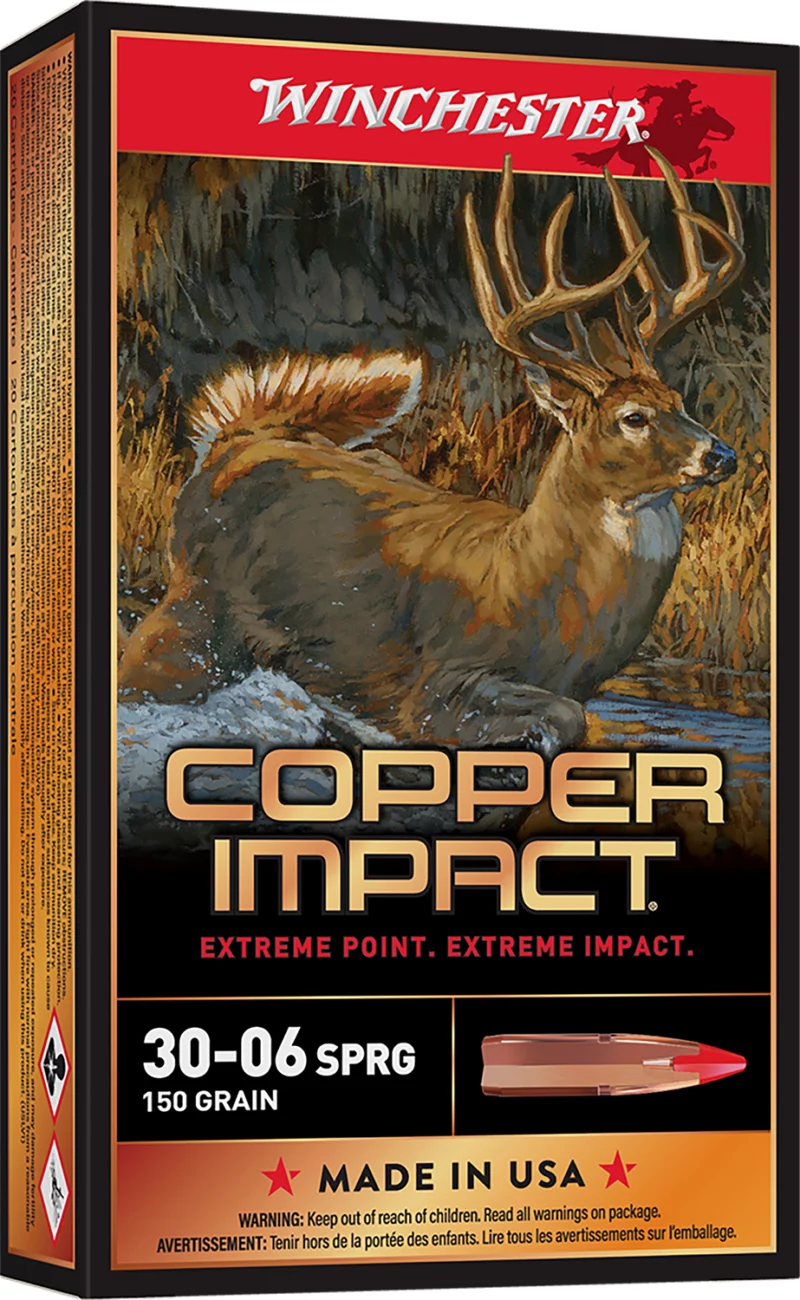 Winchester Copper Impact 30-06 Springfield 150 gr 20rd box