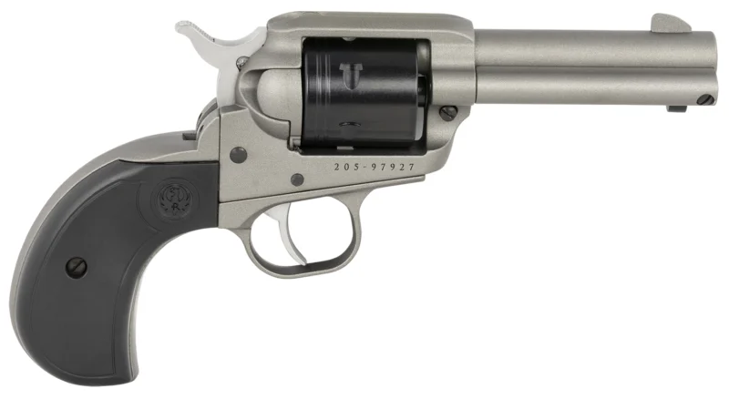 Ruger Wrangler Birdshead .22 LR 3.75-inch Silver Cerakote revolver
