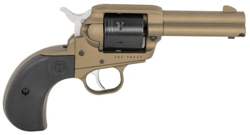 Ruger Wrangler Birdshead .22 LR revolver 3.75 inch barrel Burnt Bronze Cerakote