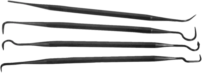 Tipton four-piece polymer gun cleaning picks with assorted tip configurations