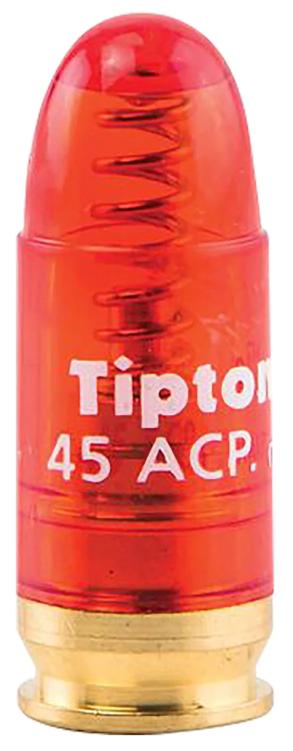 Tipton Snap Caps .45 ACP 5-pack brass and plastic, red