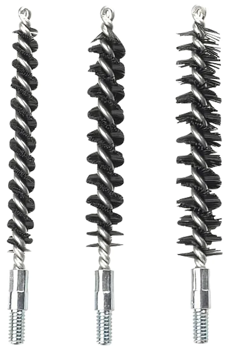Tipton 749051 22 Cal bore brush set with stainless steel components and nylon nylon bristles