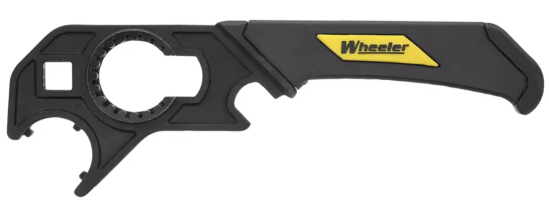 Wheeler Delta Series Professional Armorer's Wrench black handle steel multi-tool for AR-15