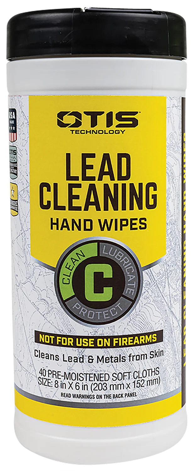 Otis Lead Removal Hand Wipes 40-count canister