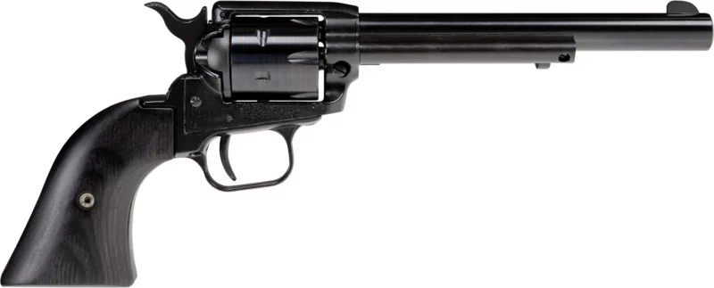 Heritage Rough Rider .22 LR 4.75in black oxide revolver with black laminate grip
