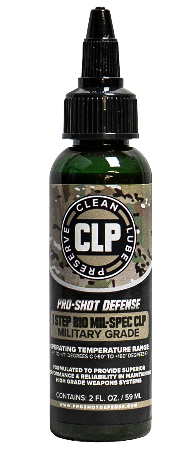 Pro-Shot 1 Step BIO Mil-Spec CLP 2 oz squeeze bottle
