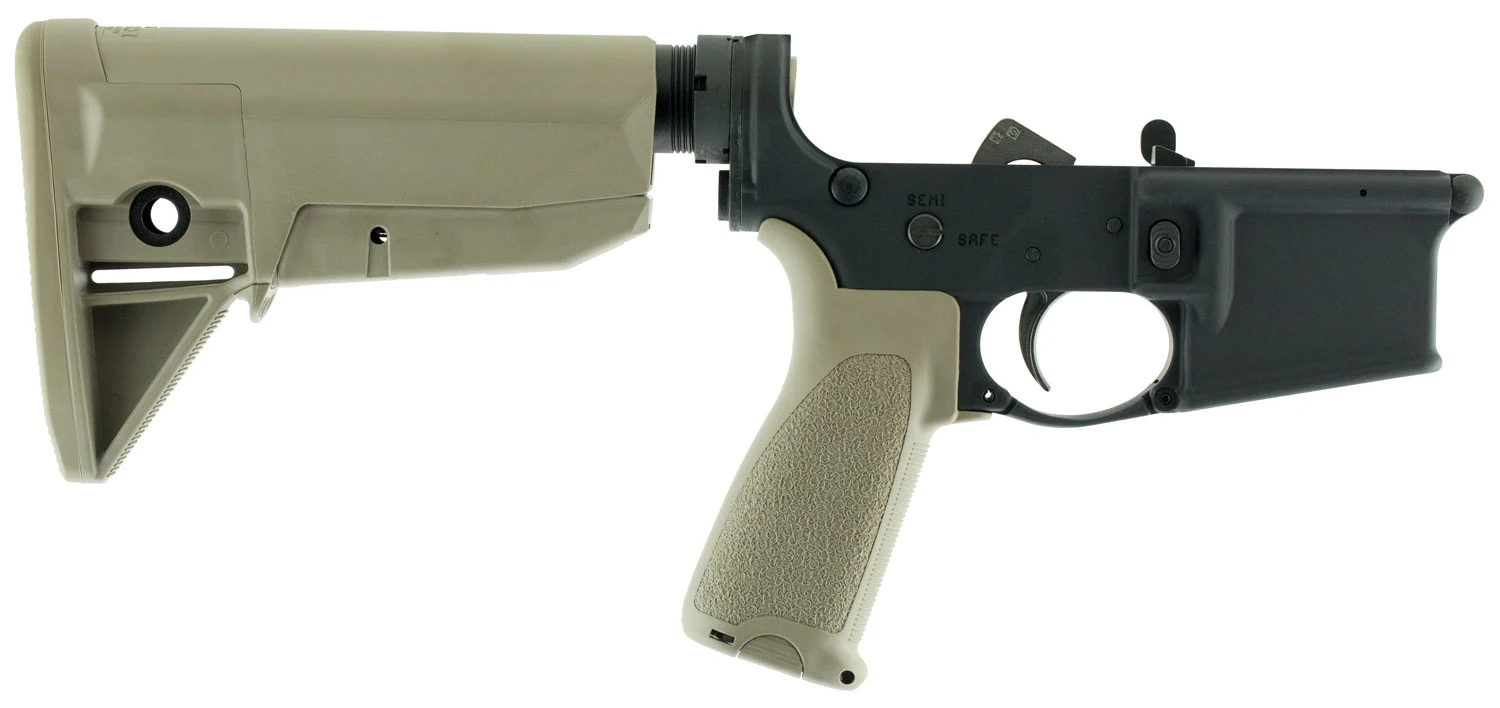 BCM Gunfighter Lower Receiver Group Mod 0 Flat Dark Earth 7075-T6
