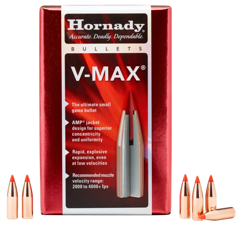 Hornady V-MAX 6mm (.243) 65 gr bullets 100 per box product image