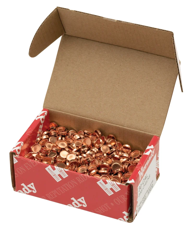 Hornady 7060 7mm crimp-on gas checks, 1000 per box product image