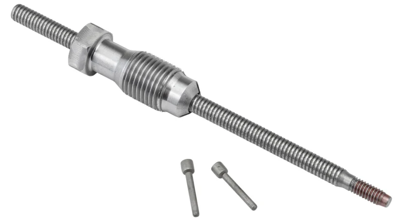 Hornady Zip Spindle Kit threaded spindle collet and decapping rod for New Dimension dies