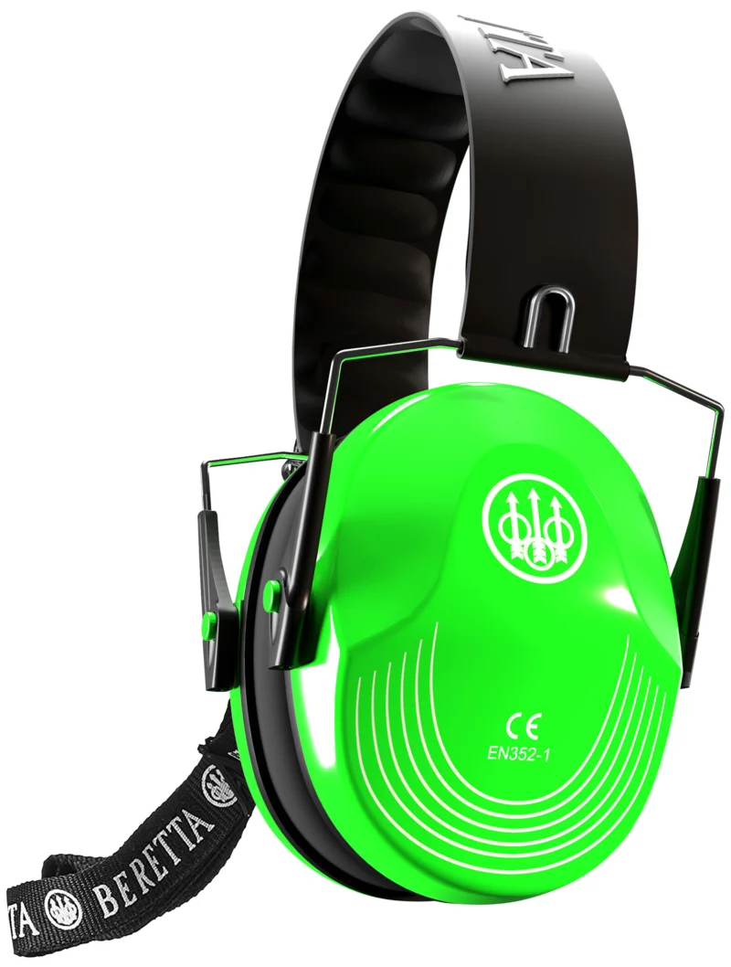Beretta Safety Pro Earmuffs CF1000000207FF 25 dB fluorescent green and black