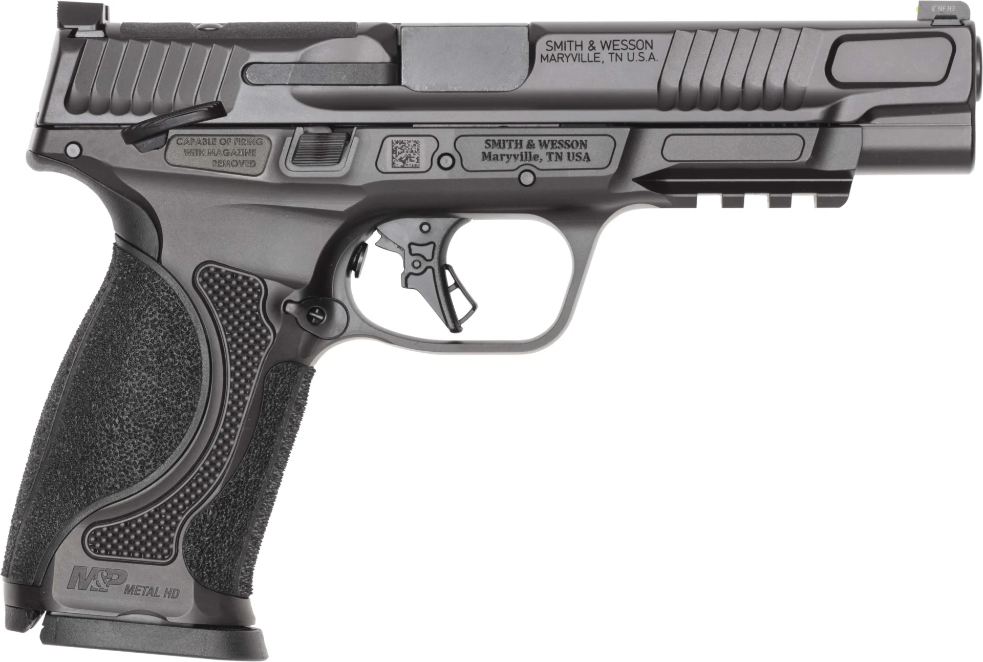 Smith & Wesson M&P9 M2.0 Metal HD 9mm 5in Black stainless frame