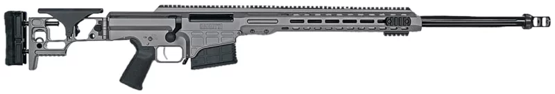 Barrett MRAD .300 PRC 26in fluted barrel tungsten gray folding stock rifle