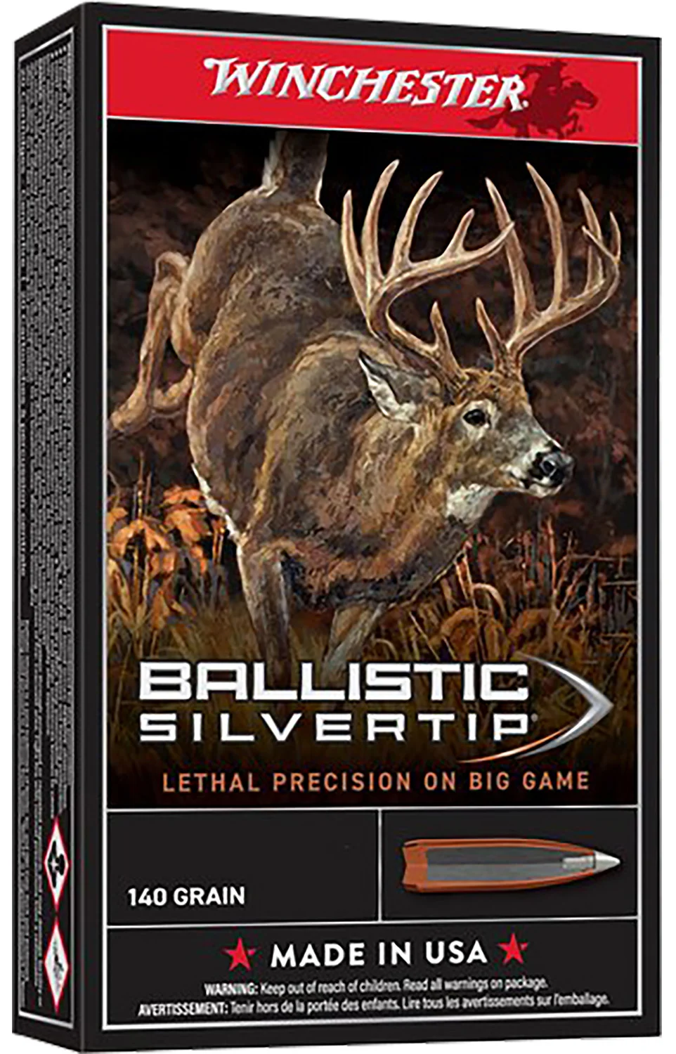 Winchester Ballistic Silvertip 6.5 PRC 140 Gr 20 Rounds chester Ballistic Silvertip 6.5 PRC 140 Gr 20 Rounds Ammo