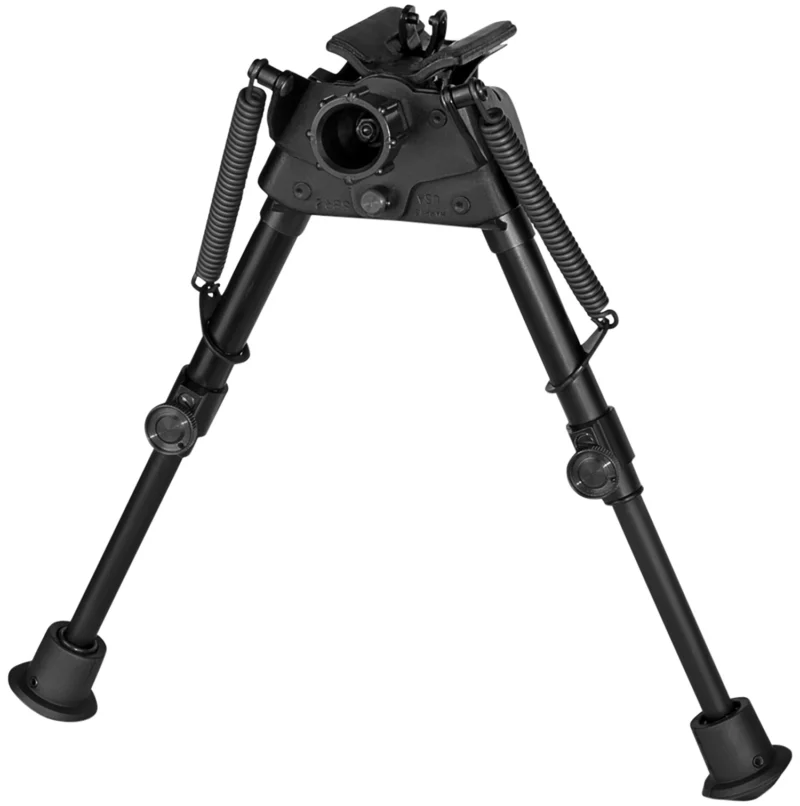 Harris S-BR2 bipod 6-9" self-leveling swivel stud black